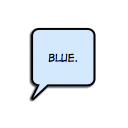 blue
